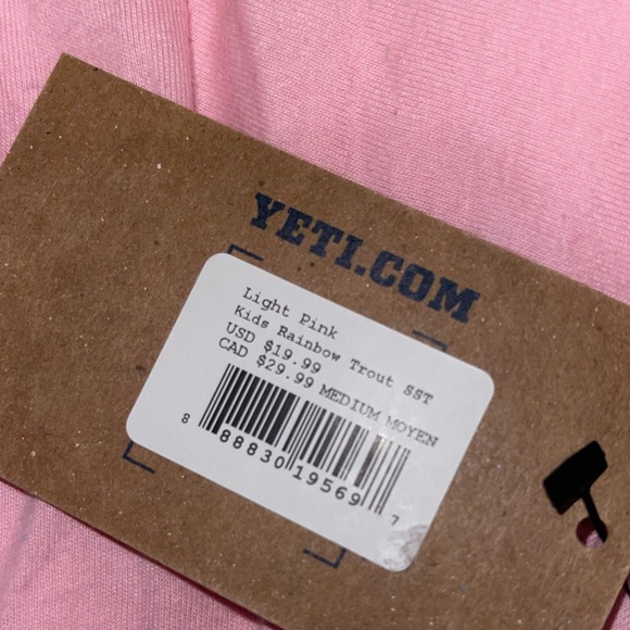 Yeti kids T-Shirt rainbow Trout - Picture 3 of 3